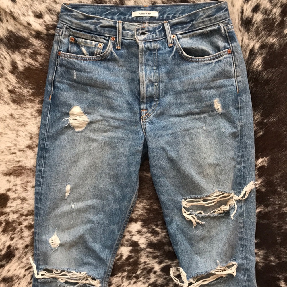 GRLFRIEND REAL DENIM JEANS